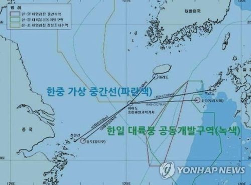 【聯合ニュース】日本が韓日大陸棚協定破棄か　２２日から終了通知可能＝中国介入で紛争に発展の恐れも
